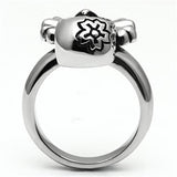 High polished (no plating) Stainless Steel Ring with No Stone