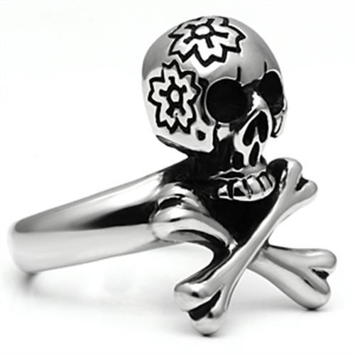 High polished (no plating) Stainless Steel Ring with No Stone