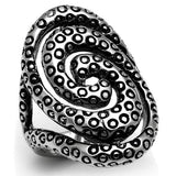 High polished (no plating) Stainless Steel Ring with No Stone