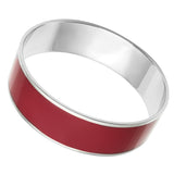 High polished (no plating) Stainless Steel Bangle with Epoxy  in Siam