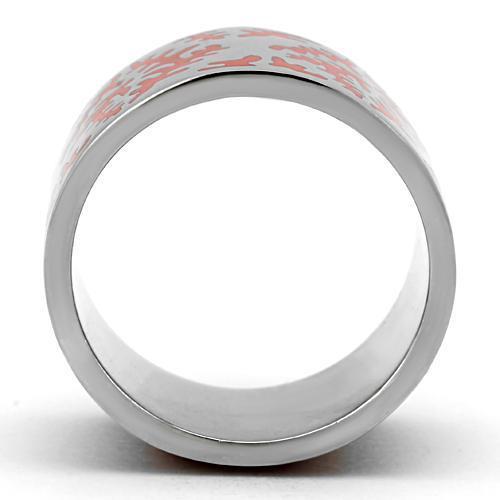 High polished (no plating) Stainless Steel Ring with Epoxy  in Siam
