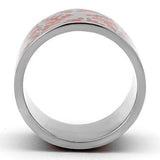 High polished (no plating) Stainless Steel Ring with Epoxy  in Siam