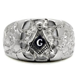 High polished (no plating) Stainless Steel Ring with No Stone