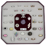 001-SIZE5 - Assorted Brass Ring with Assorted  in Assorted