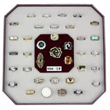 003-SIZE5 - Assorted Brass Ring with Assorted  in Assorted