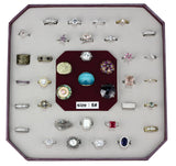 003-SIZE6 - Assorted Brass Ring with Assorted  in Assorted