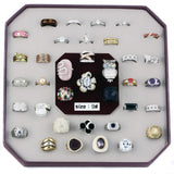 008-SIZE9 - Assorted Brass Ring with Assorted  in Assorted