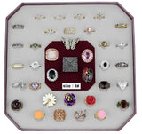 022-SIZE8 - Assorted Brass Ring with Assorted  in Assorted