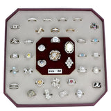 003-SIZE8 - Assorted 925 Sterling Silver Ring with Assorted  in Assorted