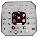 004-SIZE7 - Assorted 925 Sterling Silver Ring with Assorted  in Assorted