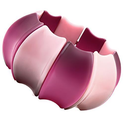 Resin Bracelet with Synthetic Synthetic Stone in Multi Color